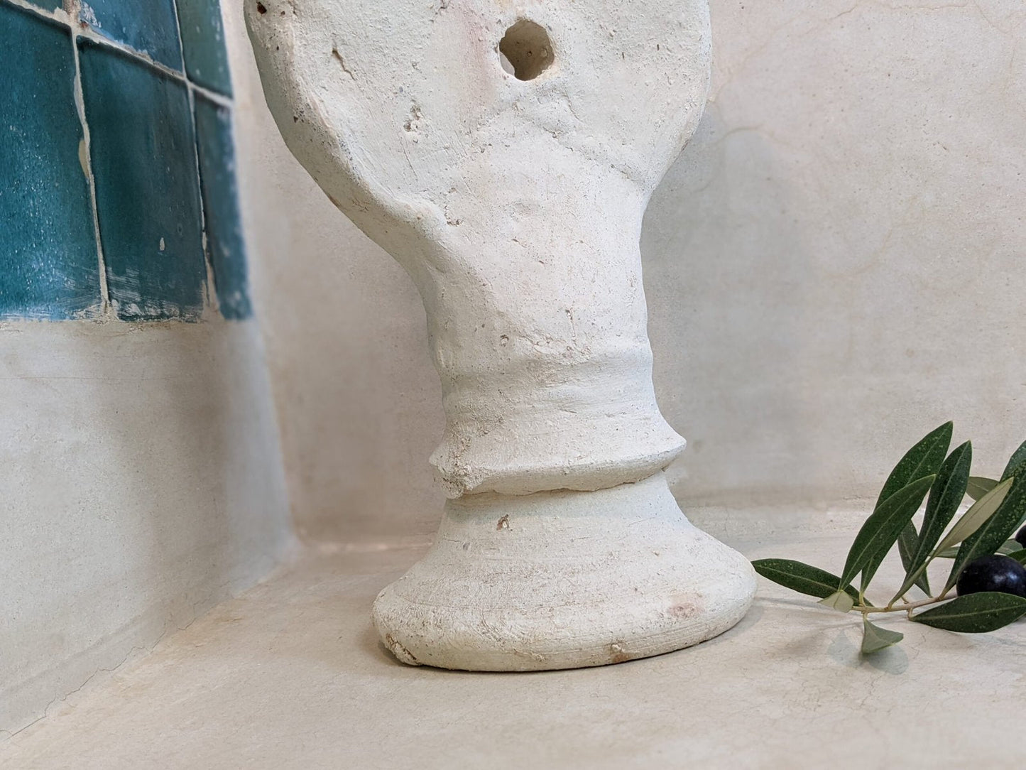 Porte-bougie en céramique #C600