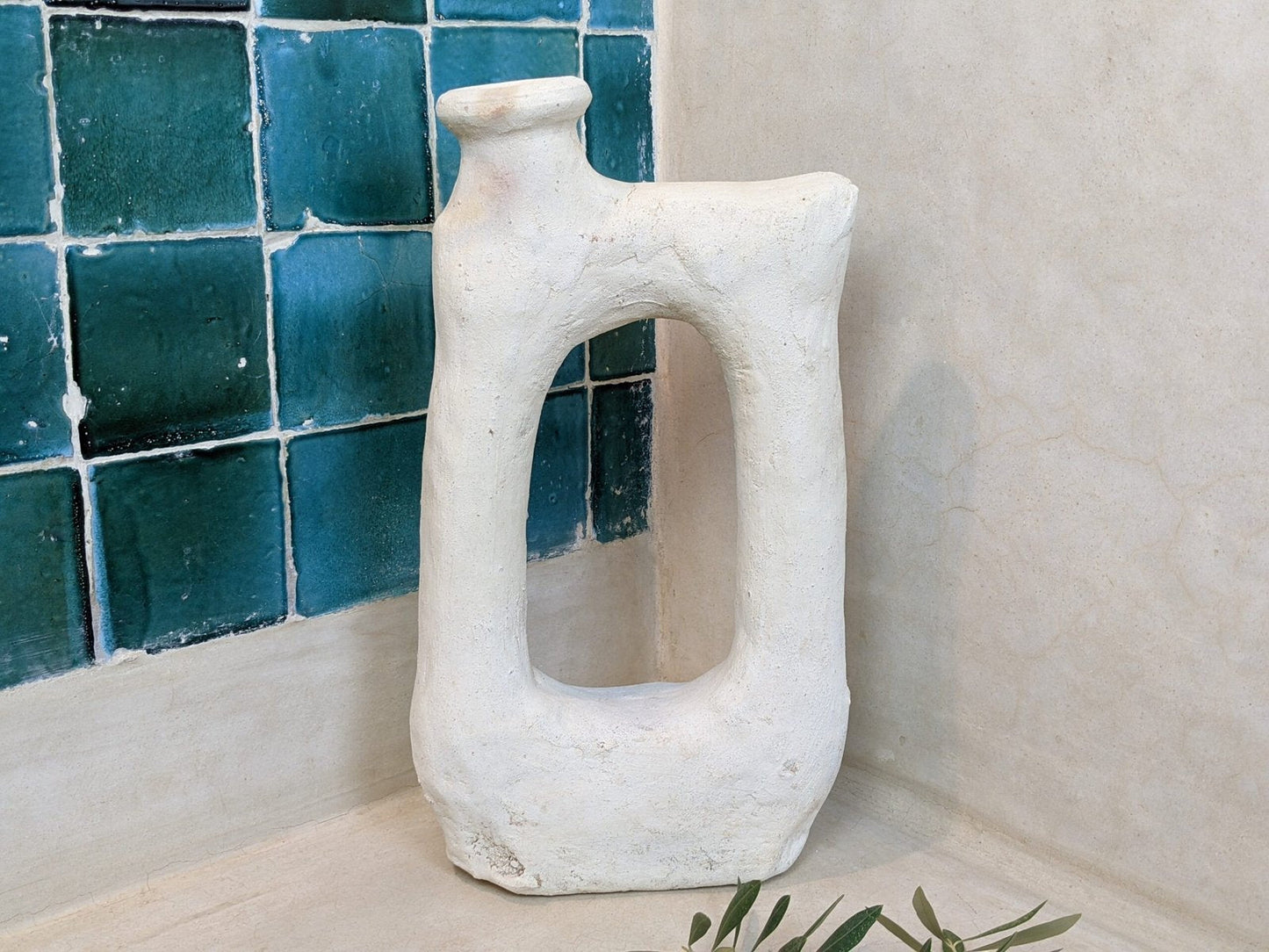 Porte-bougie en céramique #C900