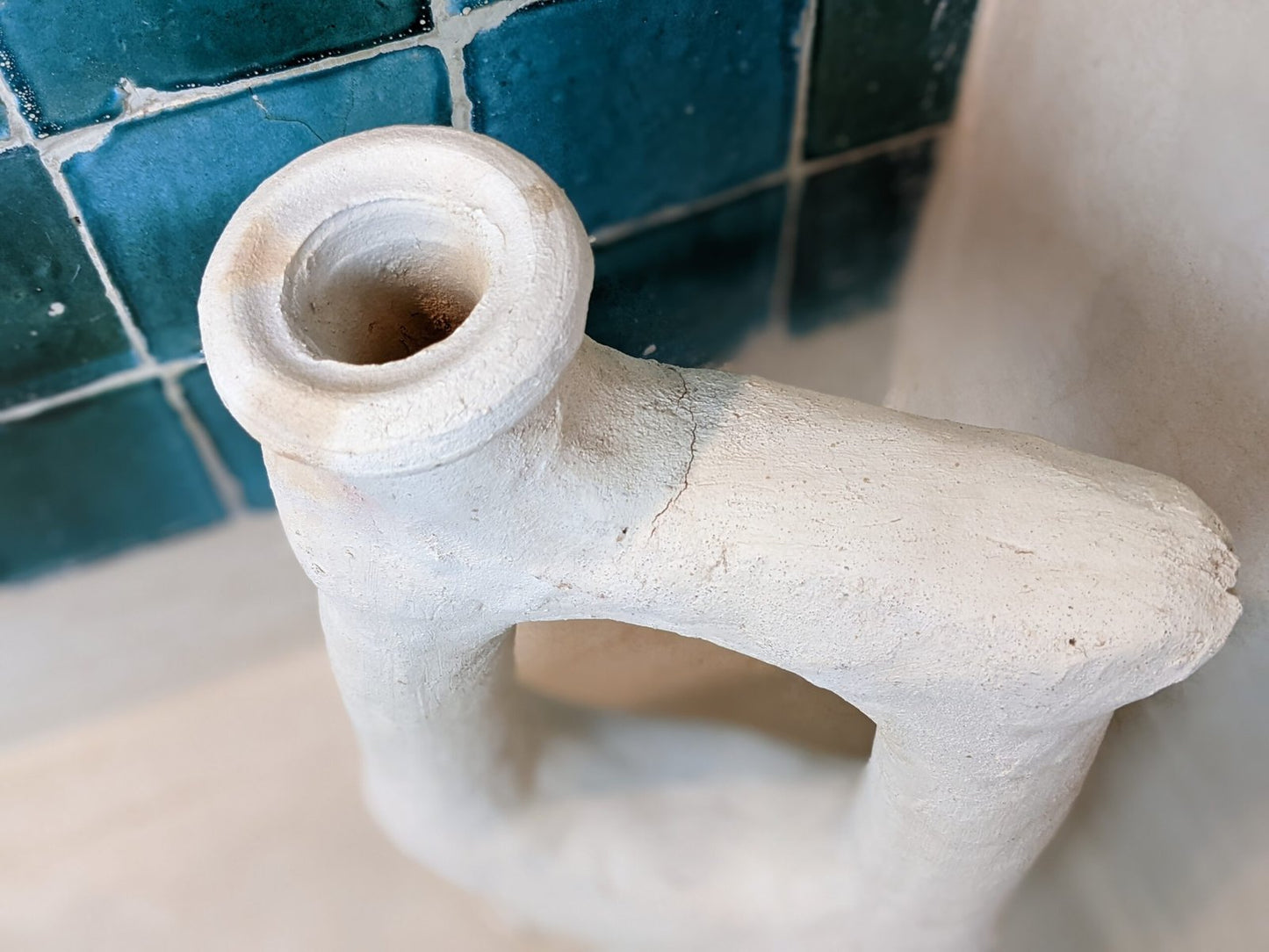 Porte-bougie en céramique #C900