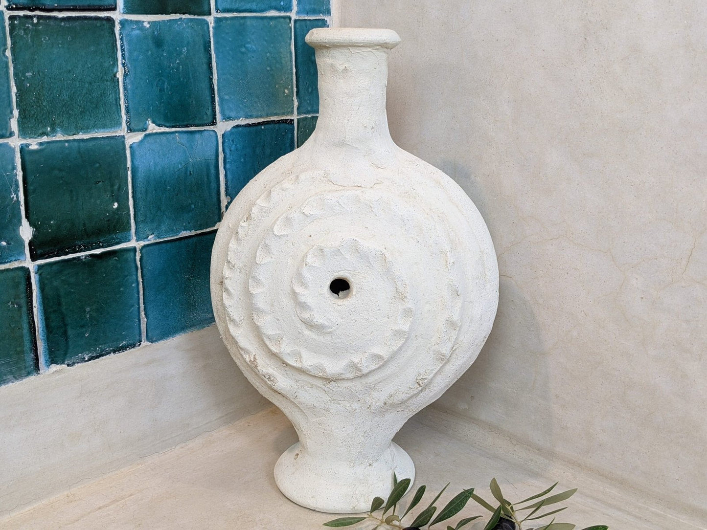 Porte-bougie en céramique #C1100