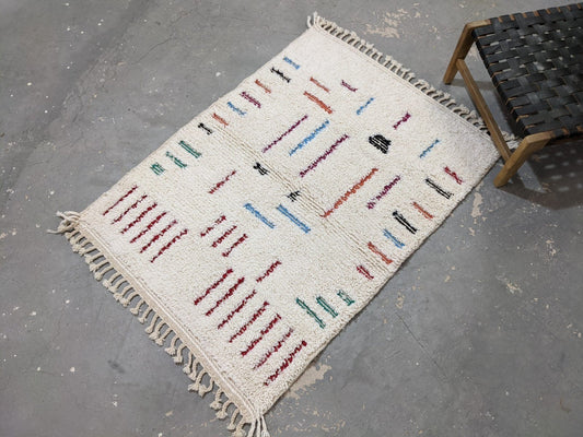 Petit tapis traditionnel Azilal 150 X 112 Cm