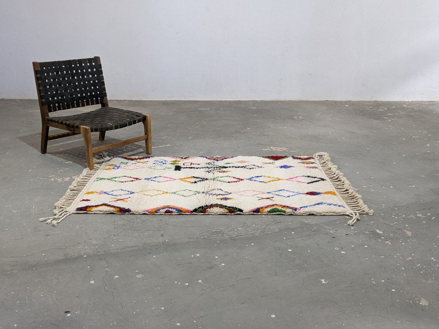 Petit tapis traditionnel Azilal 167 X 111 Cm