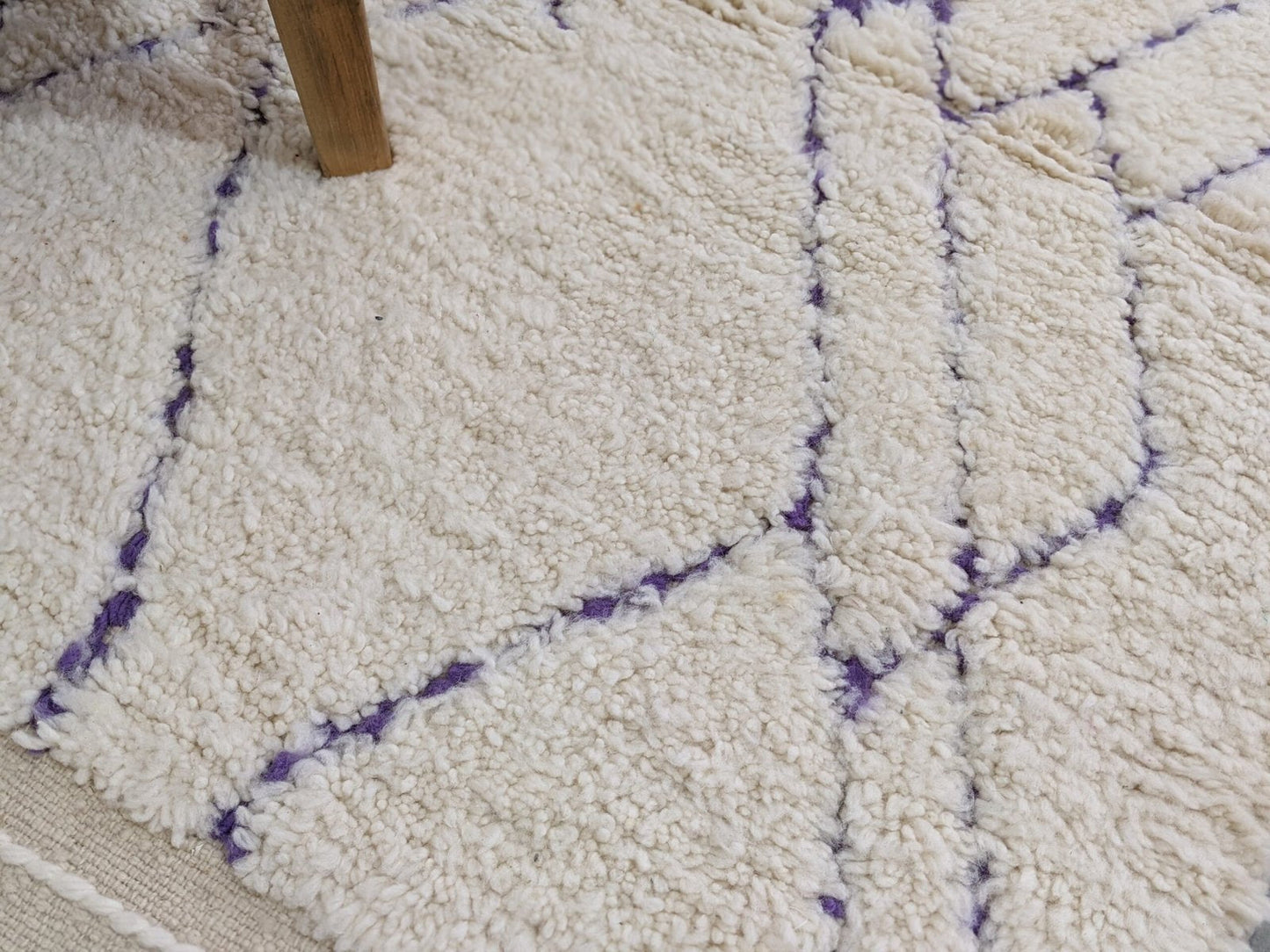 Petit tapis traditionnel Beni Ouarain 145 X 107 Cm