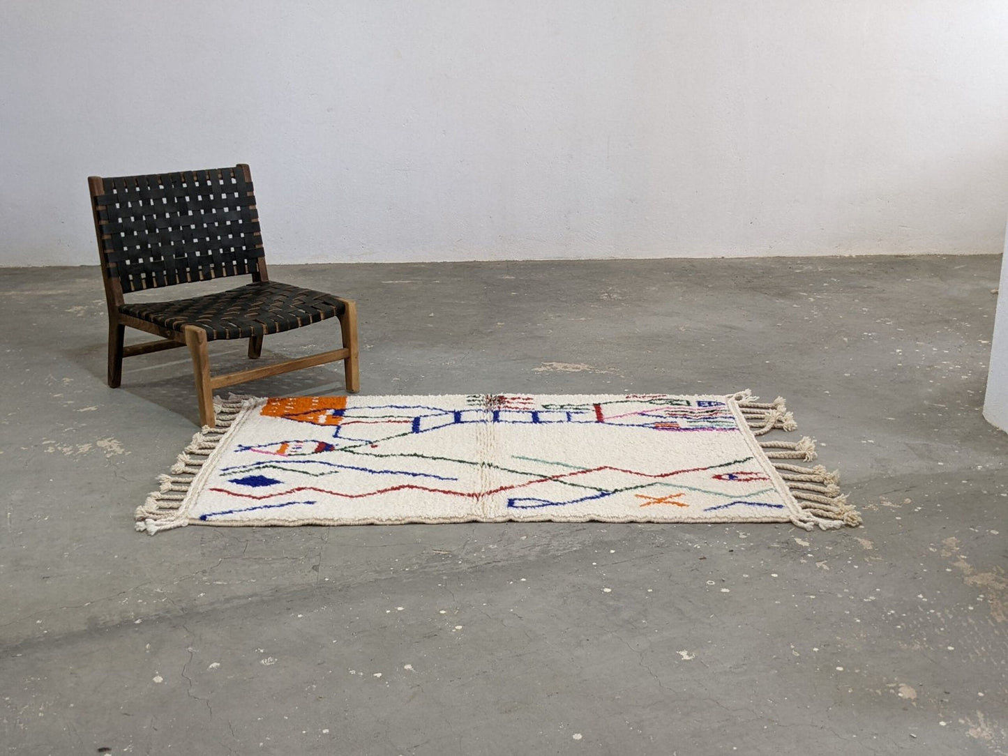 Petit tapis traditionnel Azilal 164 X 106 Cm