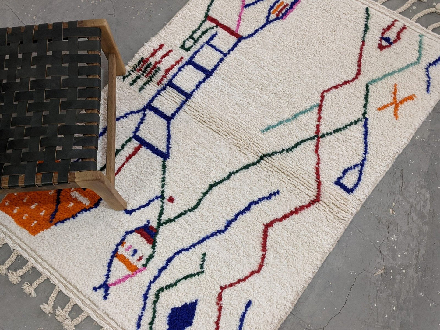 Petit tapis traditionnel Azilal 164 X 106 Cm